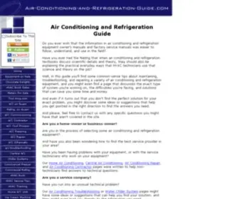 Air-Conditioning-AND-Refrigeration-Guide.com(Air conditioning and refrigeration guide) Screenshot