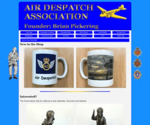 Air-Despatch.co.uk(Air Despatch Association) Screenshot