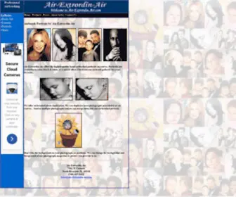 Air-Extrordin-Air.com(Airbrush portraits by Air) Screenshot