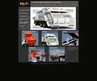 Air-Flo.com(The Leader in Manufacturing Quality Truck Equipment) Screenshot