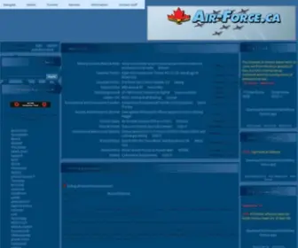 Air-Force.ca(Air Force) Screenshot