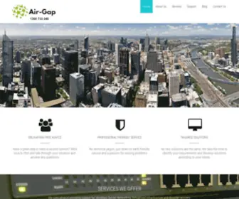 Air-Gap.com.au(Air Gap) Screenshot