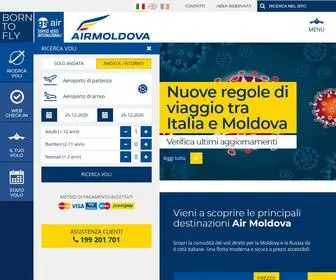 Air-Moldova.it(Air Moldova Italia) Screenshot