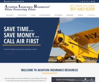 Air-Pros.com(Aviation Insurance Resources) Screenshot