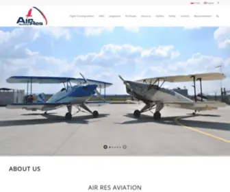 Air-Res.pl(Air Res Aviation Sp) Screenshot