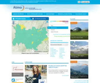 Air-Rhonealpes.fr(Atmo Auvergne) Screenshot