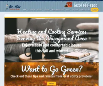 Air-Rite.com(HVAC Experts) Screenshot