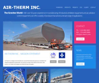 Air-Therm.com(AIR-THERM INC) Screenshot