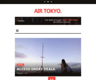Air-Tokyo.com(AIR WEB) Screenshot