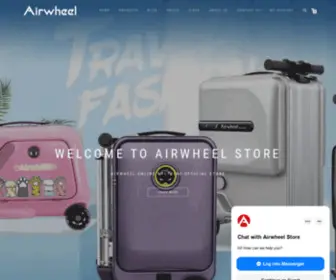 Air-Wheel.com(Official Store for Smart Luggage& Electric Wheelchairs Airwheel Store) Screenshot