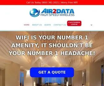 Air2Data.com(Worry Free Wifi) Screenshot