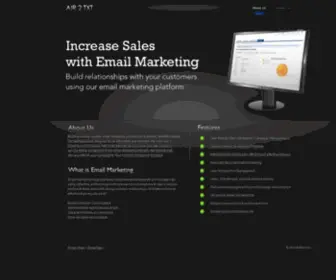 Air2TXT.com(Email Marketing Service India) Screenshot