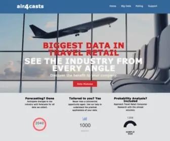 Air4Casts.com(Air4casts Travel Retail Home) Screenshot