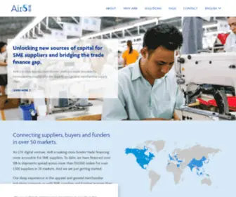 Air8.io(Cross-Border Trade Financing for SME Suppliers) Screenshot