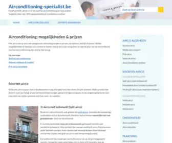 Airconditioning-Specialist.be(Airconditioning specialist) Screenshot
