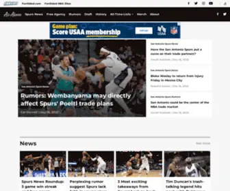 Airalamo.com(San Antonio Spurs News) Screenshot