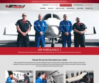 Airambulance1.com(Air Ambulance 1) Screenshot