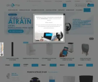 Airandme.fr(Déshumidificateur) Screenshot