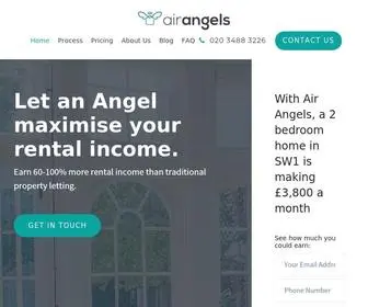 Airangels.co.uk(Best Airbnb Management Brighton) Screenshot