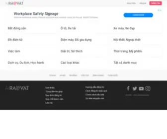 Airaovat.com(Website rao vặt của người Việt) Screenshot