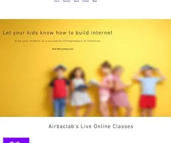 Airbaclabs.com(Home) Screenshot