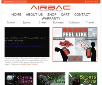 Airbac.net(The Solution to a Heavy Backpack) Screenshot