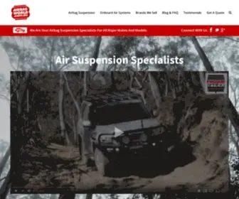 Airbagworld.com.au(#1 Air Bag Suspension Kits) Screenshot