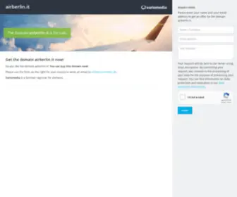 Airberlin.it(Flights to Berlin and Dusseldorf) Screenshot