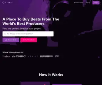Airbit.com(Buy Beats) Screenshot