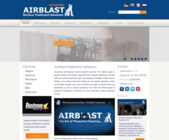 Airblast.com(Surface Treatment Solutions) Screenshot