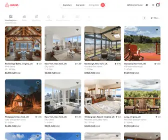Airbnb.com.au(Holiday Rentals) Screenshot