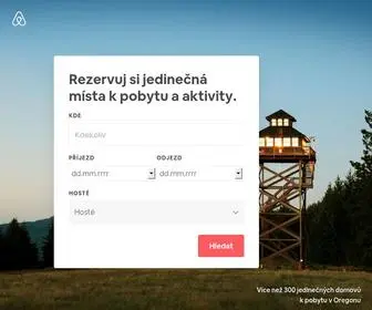 Airbnb.cz(Rekreační pronájmy) Screenshot