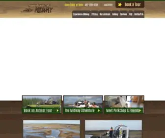 Airboatridesatmidway.com(Orlando's Original and Best Airboat Ride) Screenshot