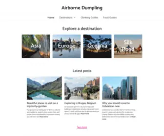 Airbornedumpling.com(Airborne Dumpling) Screenshot