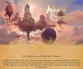 Airbornekingdom.com(Airborne Kingdom) Screenshot