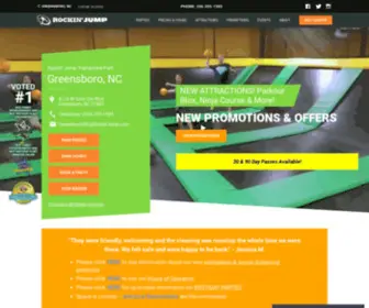 Airboundtrampolinepark.com(Airbound Trampoline Park) Screenshot