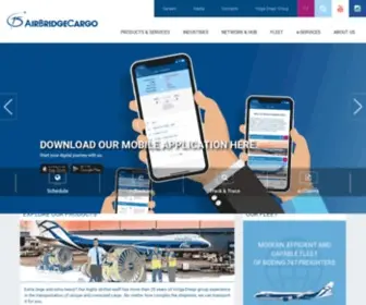 Airbridgecargo.com(Air cargo) Screenshot