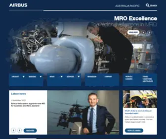 Airbusgroupap.com.au(The purpose of Airbus in Australia Pacific) Screenshot