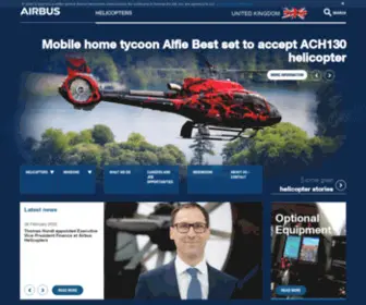 Airbushelicopters.co.uk(Airbus Helicopters UK) Screenshot