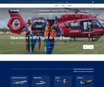 Airbus.info(Pioneering sustainable aerospace) Screenshot