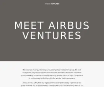Airbusventures.vc(Reaching the stars) Screenshot