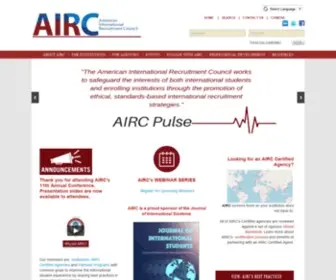 Airc-Education.org(AIRC) Screenshot