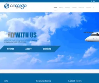 Aircargocarriers.com(Air Cargo Carriers) Screenshot