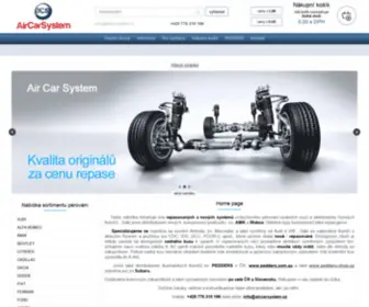 Aircarsystem.cz(Air Car System) Screenshot