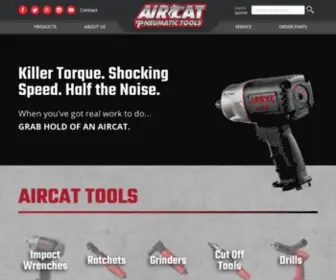 Aircat.com(Aircat Pneumatic Tools) Screenshot