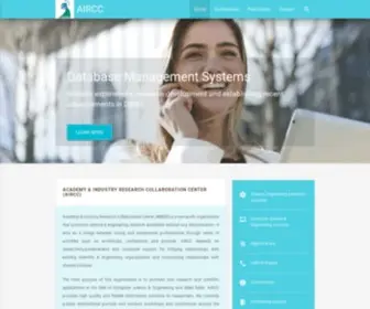 Airccj.org(Academy & Industry Research Collaboration Center (AIRCC)) Screenshot