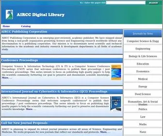 Aircconline.com(Academy & Industry Research Collaboration Center (AIRCC)) Screenshot