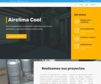 Airclima-Cool.es(Refrigeración) Screenshot