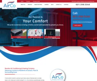 Aircoacservices.com(Expert Heating & AC Repair in Brandon) Screenshot