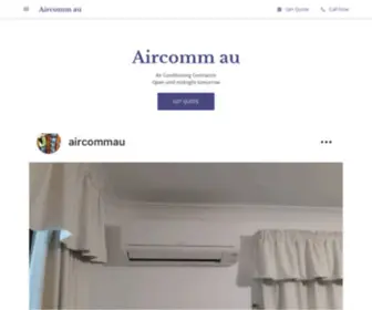 Aircommau.org(Aircomm au) Screenshot